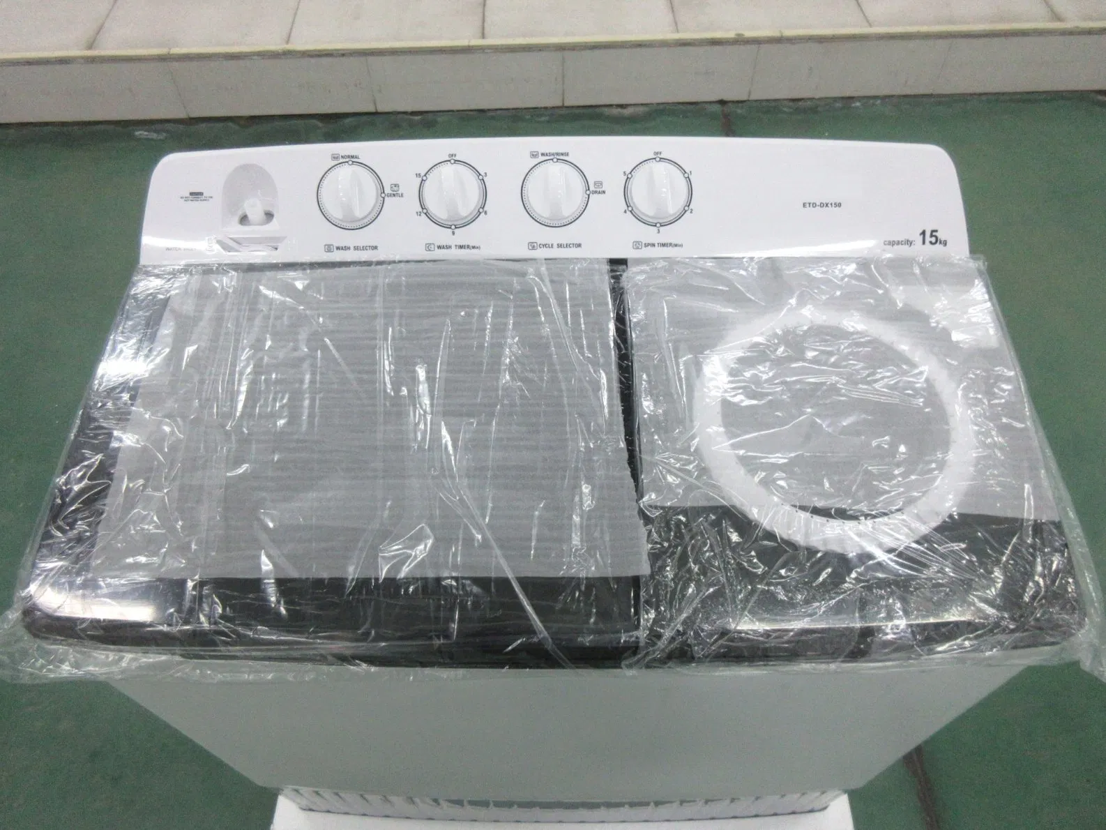 Smad 12kg Home Portable Semi Automatic Twin Tub Washing Machine Washer