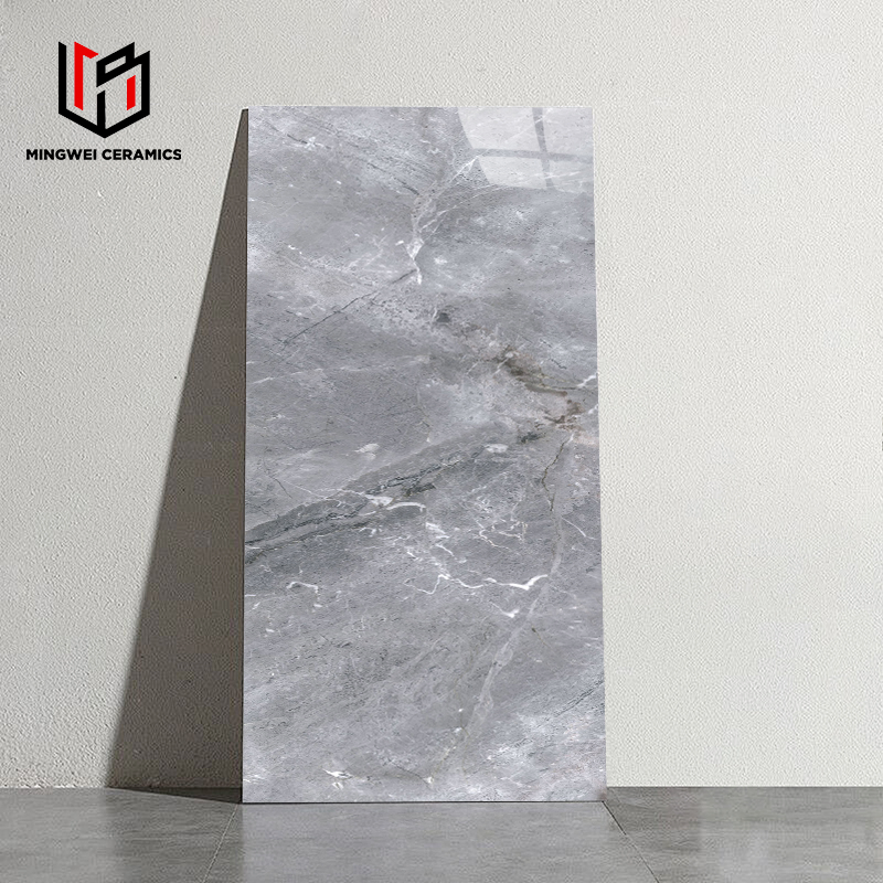 600X1200mm Large Format Porcelain Slab Tiles, High Gloss Marble Design Ceramic Tiles
