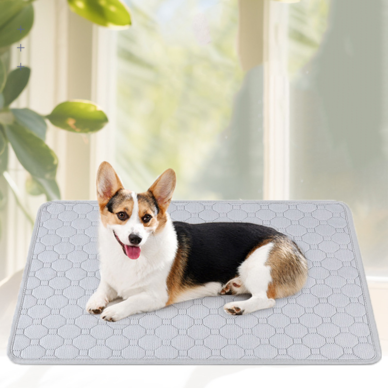 Pet Urine Pads, Washable Dog Urine Pads, Water-Absorbing and Anti-Slip Urine Pads for Cat and Dog Training