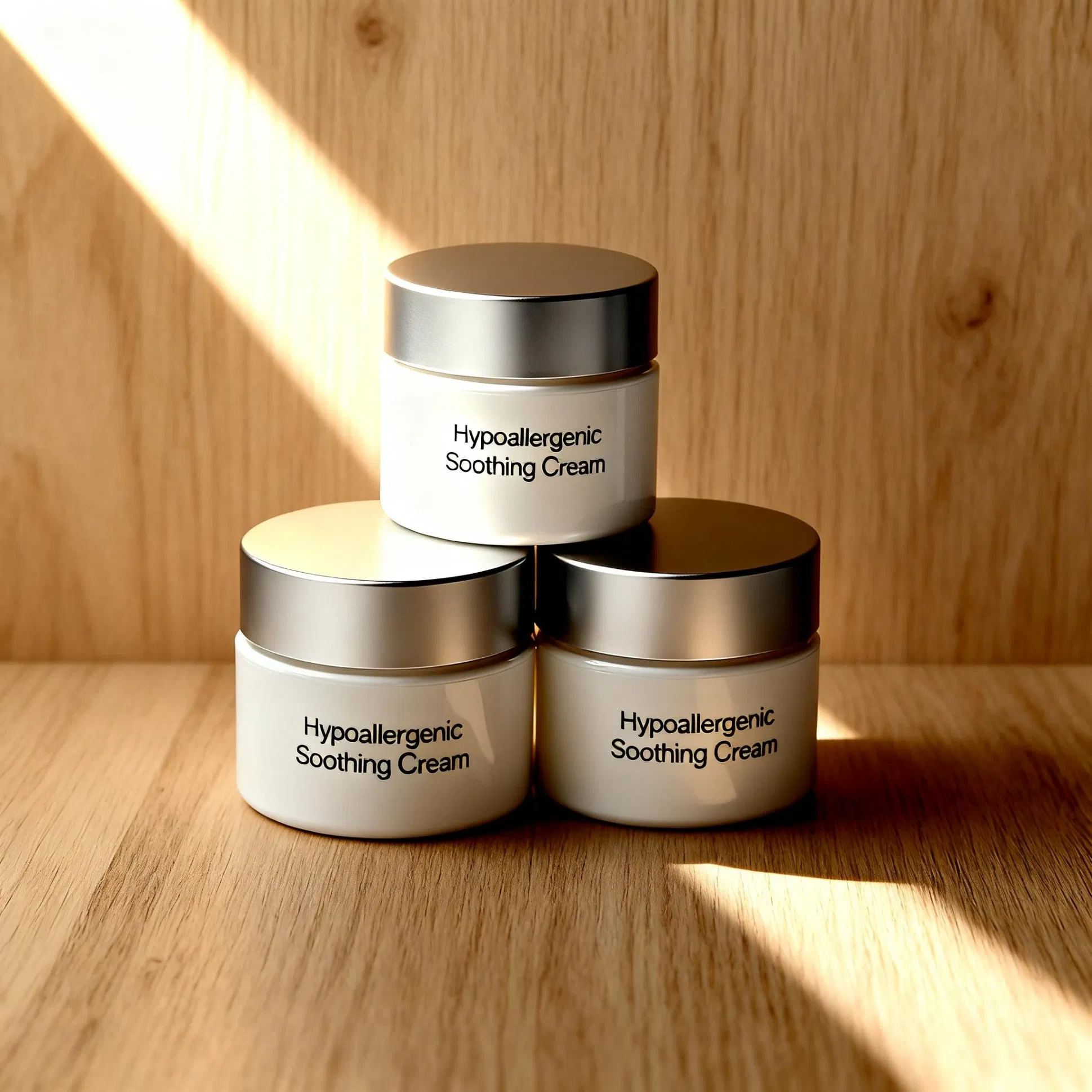 Organic Sensitive Face Cream with Bionic 577 for Daily Care and OEM Manufacturing