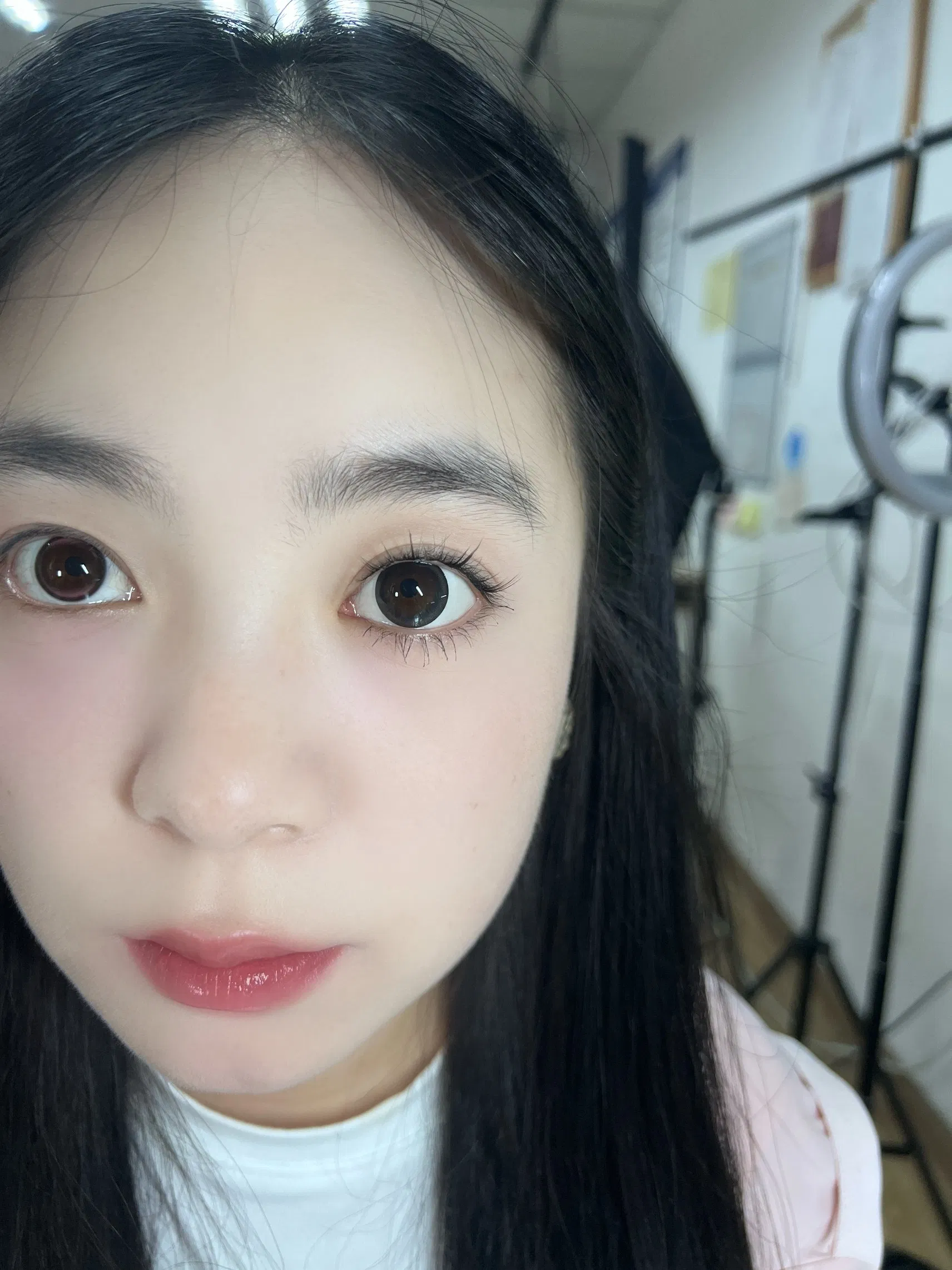 Beautyeye Black Contact Lenses 14.5mm Doll Eyes Yearly Contact Lens