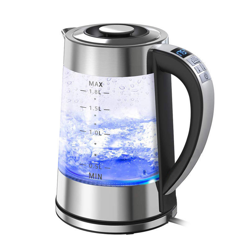 Electronic LED Digital Temperature Insulation Kettle 304 Stainless Steel Home Hotel Electric Kettle