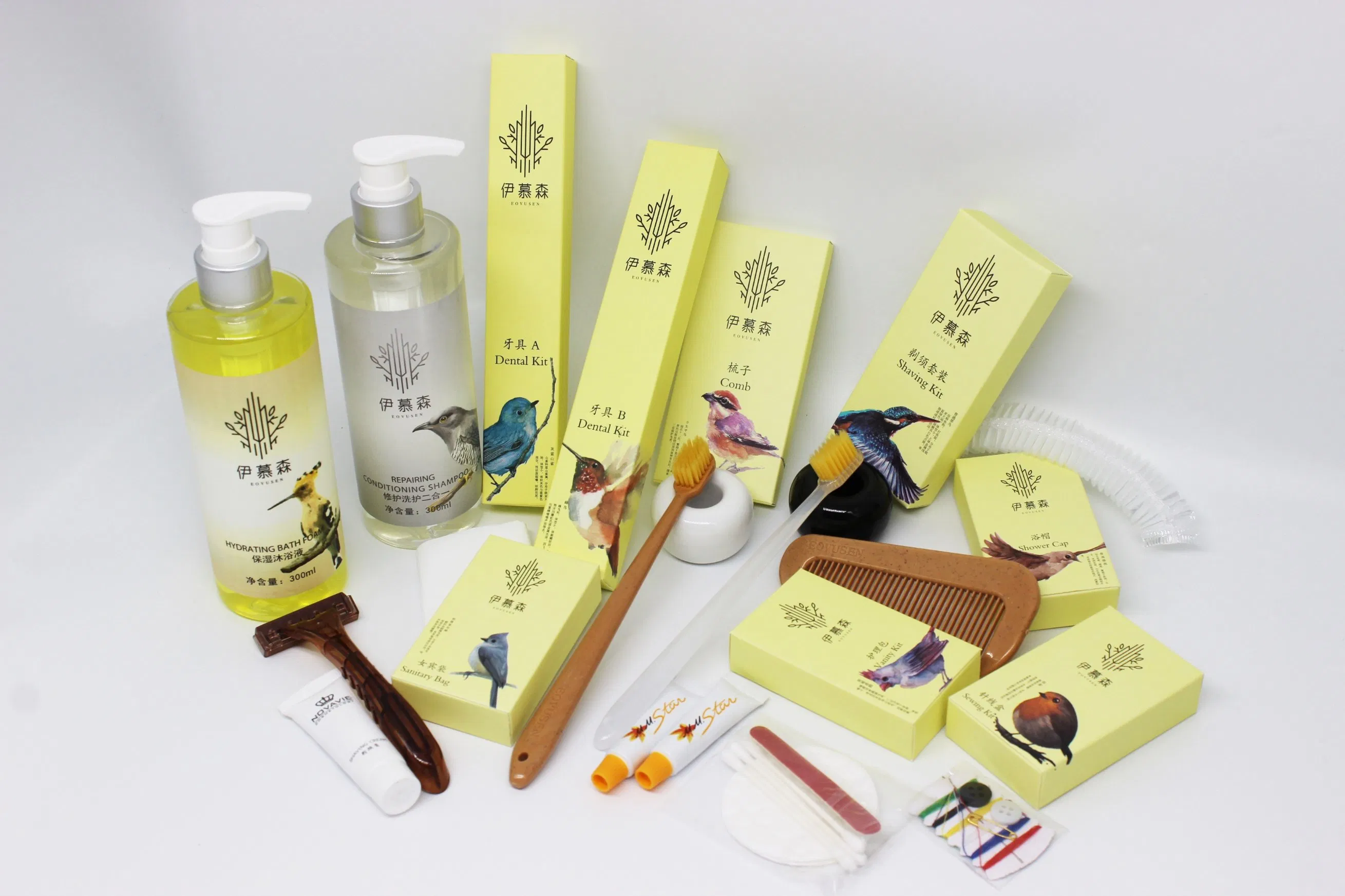 Natural Wholesale Hotel Amenities Set 01