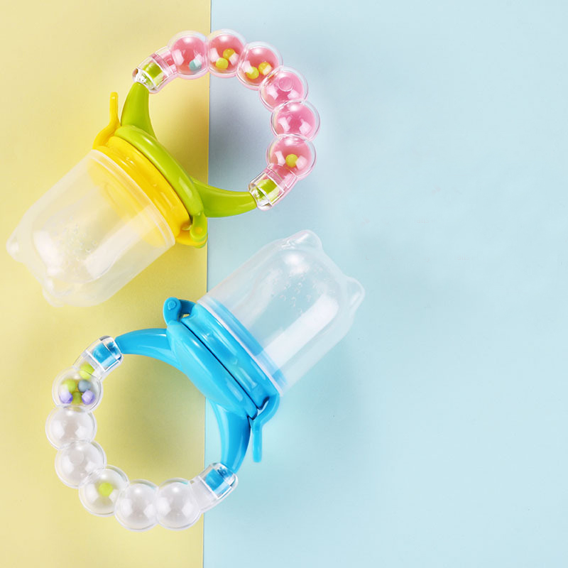 Plastic Silicon Free Fresh Fruit Food Baby Feeder