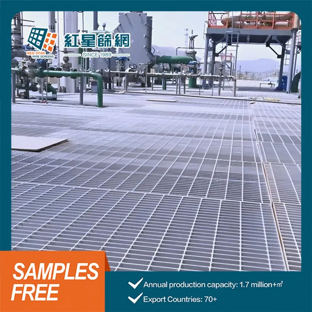 Durable Galvanized Steel Bar Grating for Effective Drainage Solutions
