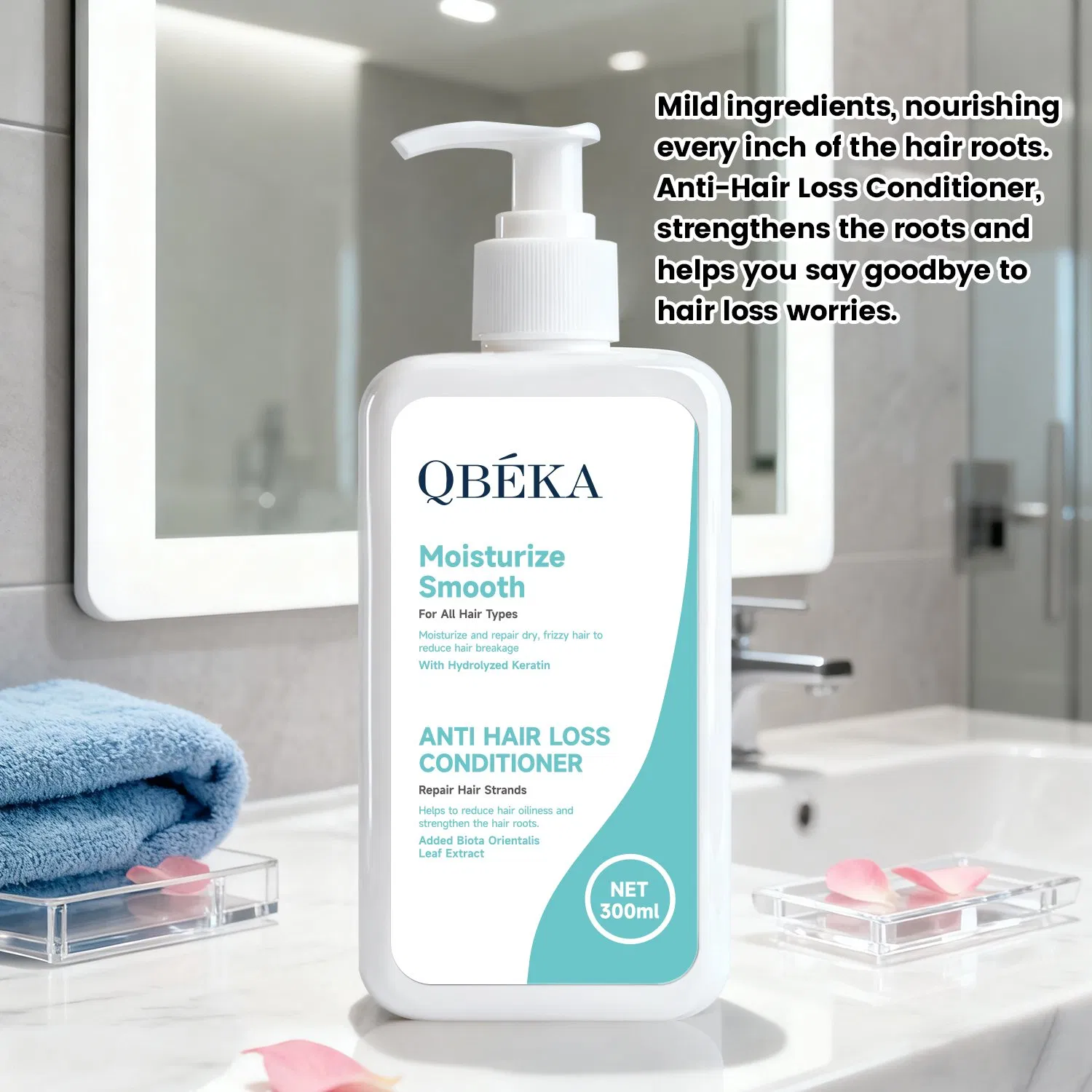 Anti-Hair Loss Conditioner for Thicker Stronger Nutrient-Rich Daily Treatment