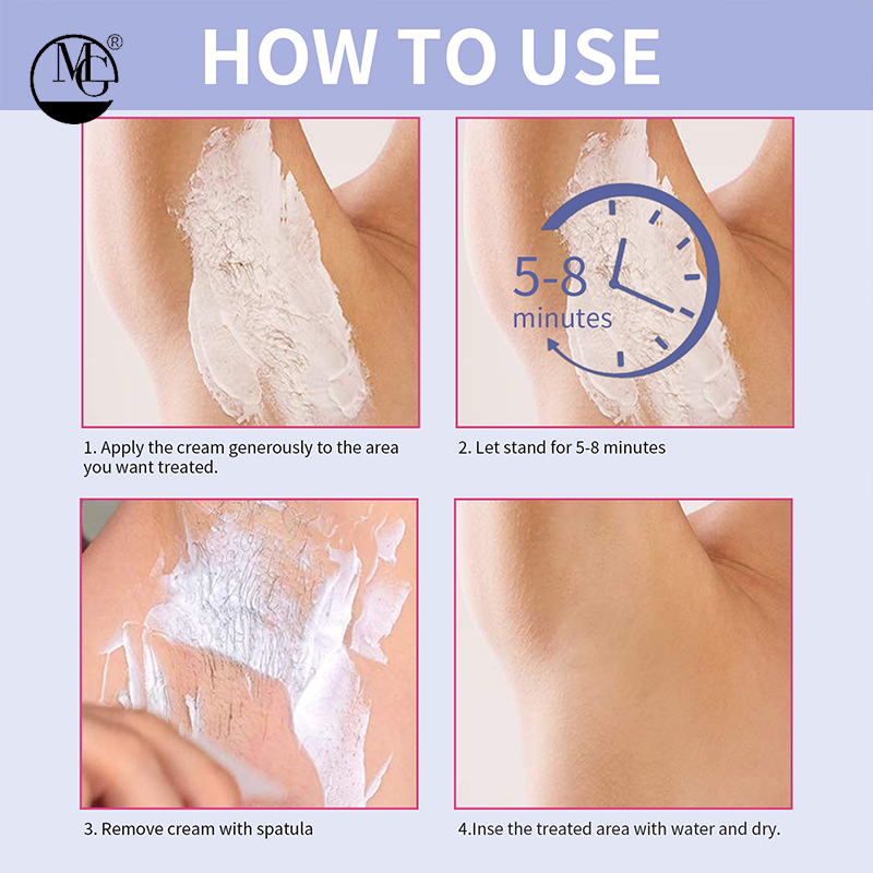 Men and Women Effective Organic Hair Removal Cream