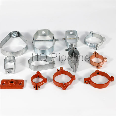 UL/FM Carbon Steel Galvanized/ Copper Plated Split Ring Pipe Hangers for Strut Channel Pipe
