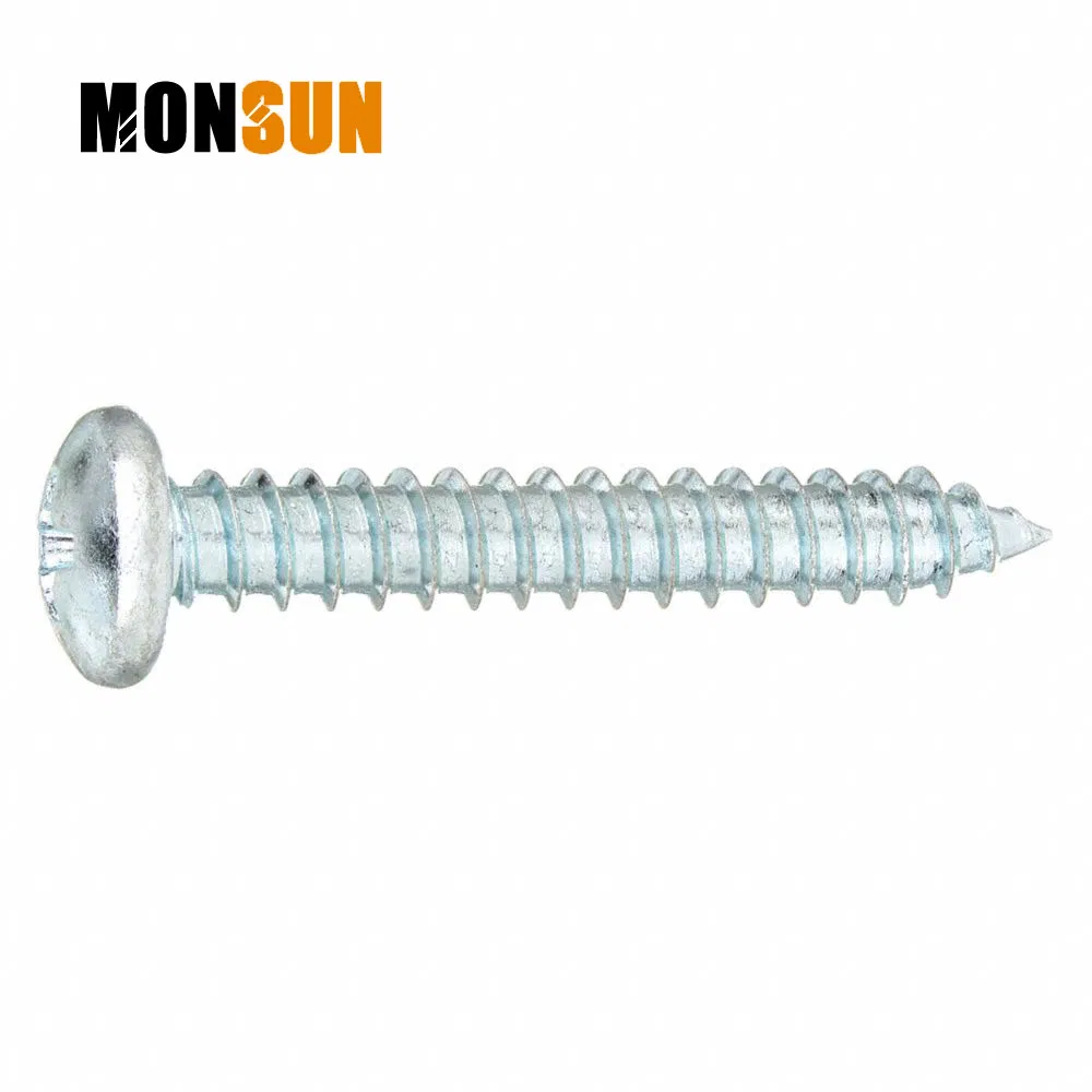 pH2 Pan Head Zinc Self-Tapping Screws