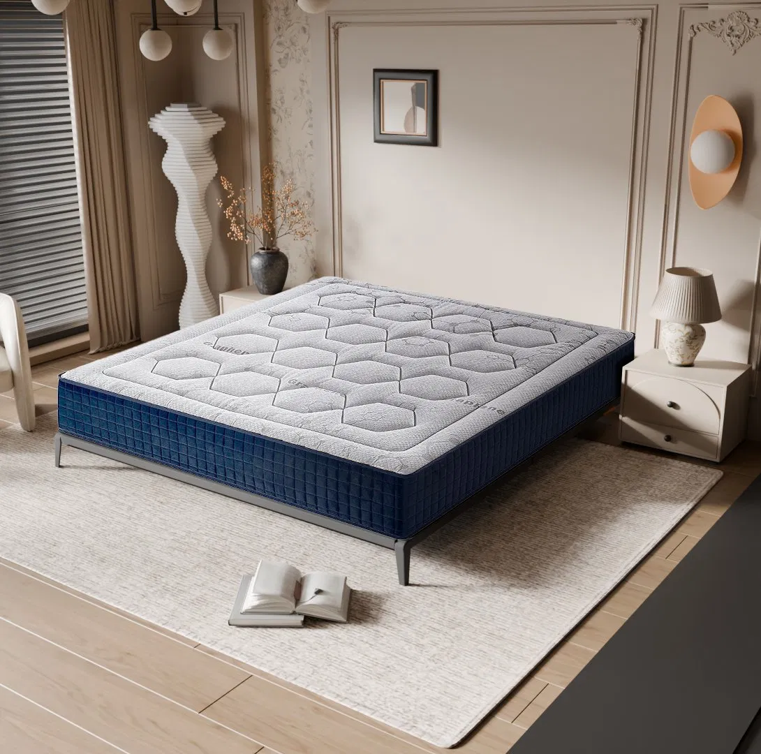Compressible Mattress Quality Price Tencel Knitted Fabric with Encrypted Independent Springs