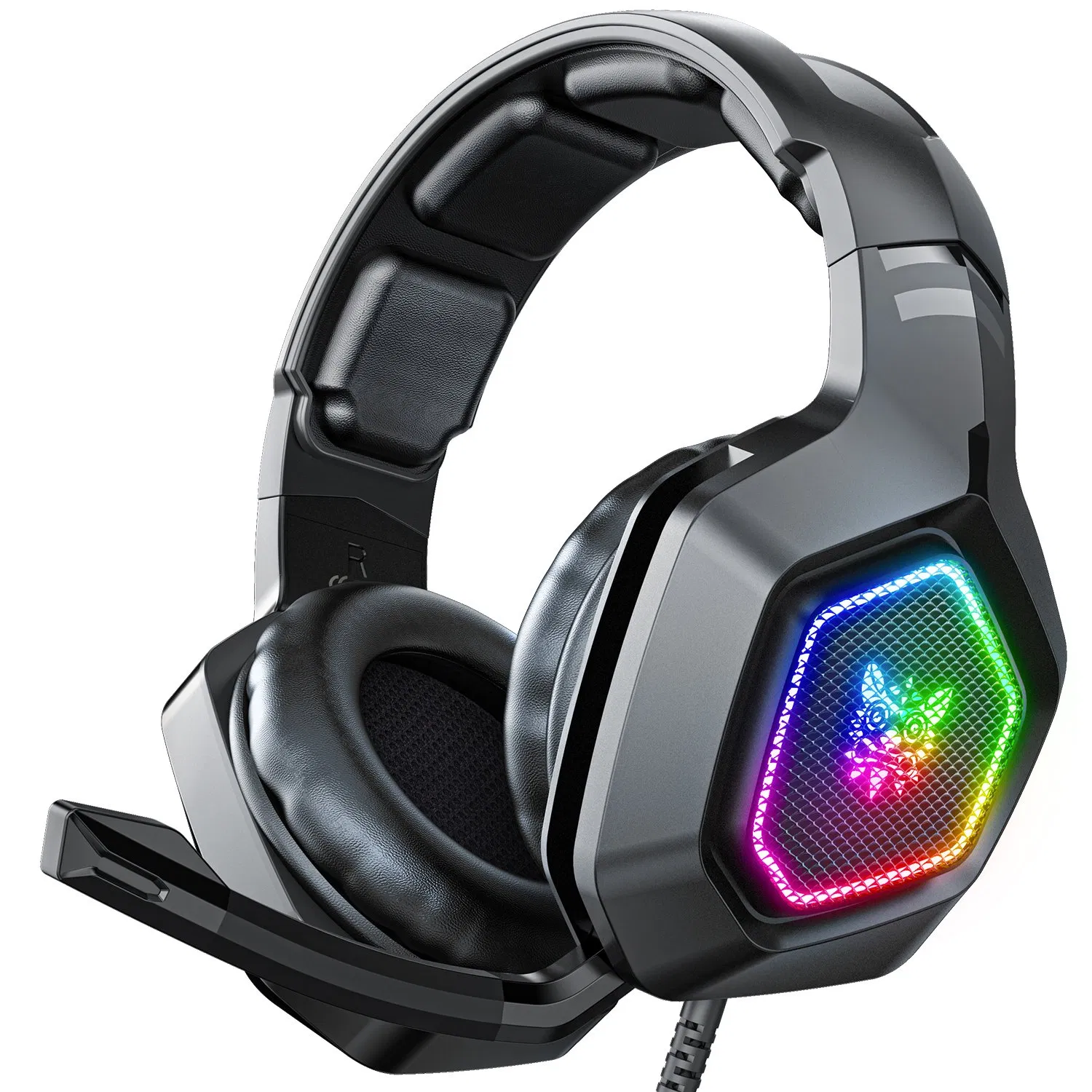 Игровые наушники K10 Cool RGB с 7.1 звуком и микрофоном