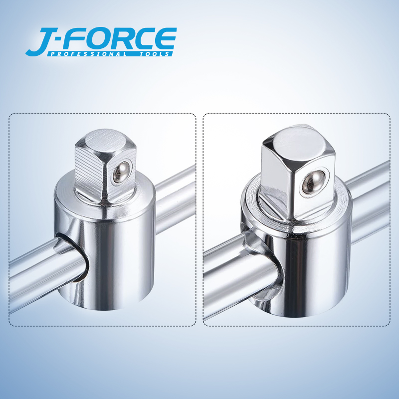 Ударная головка-ползун J-Force 1/2" с Т-образной рукояткой