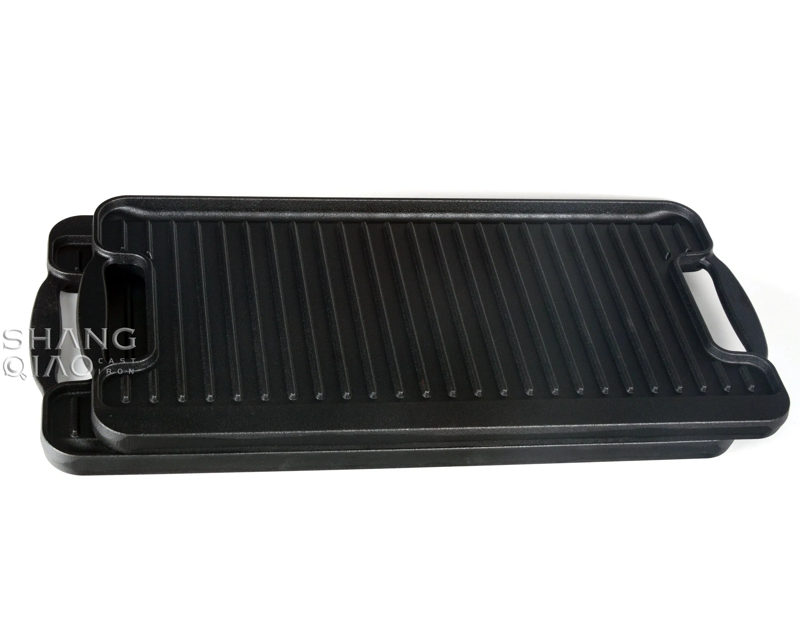 BBQ Tool Outdoor Cookware BBQ Plate Cast Iron Griddle