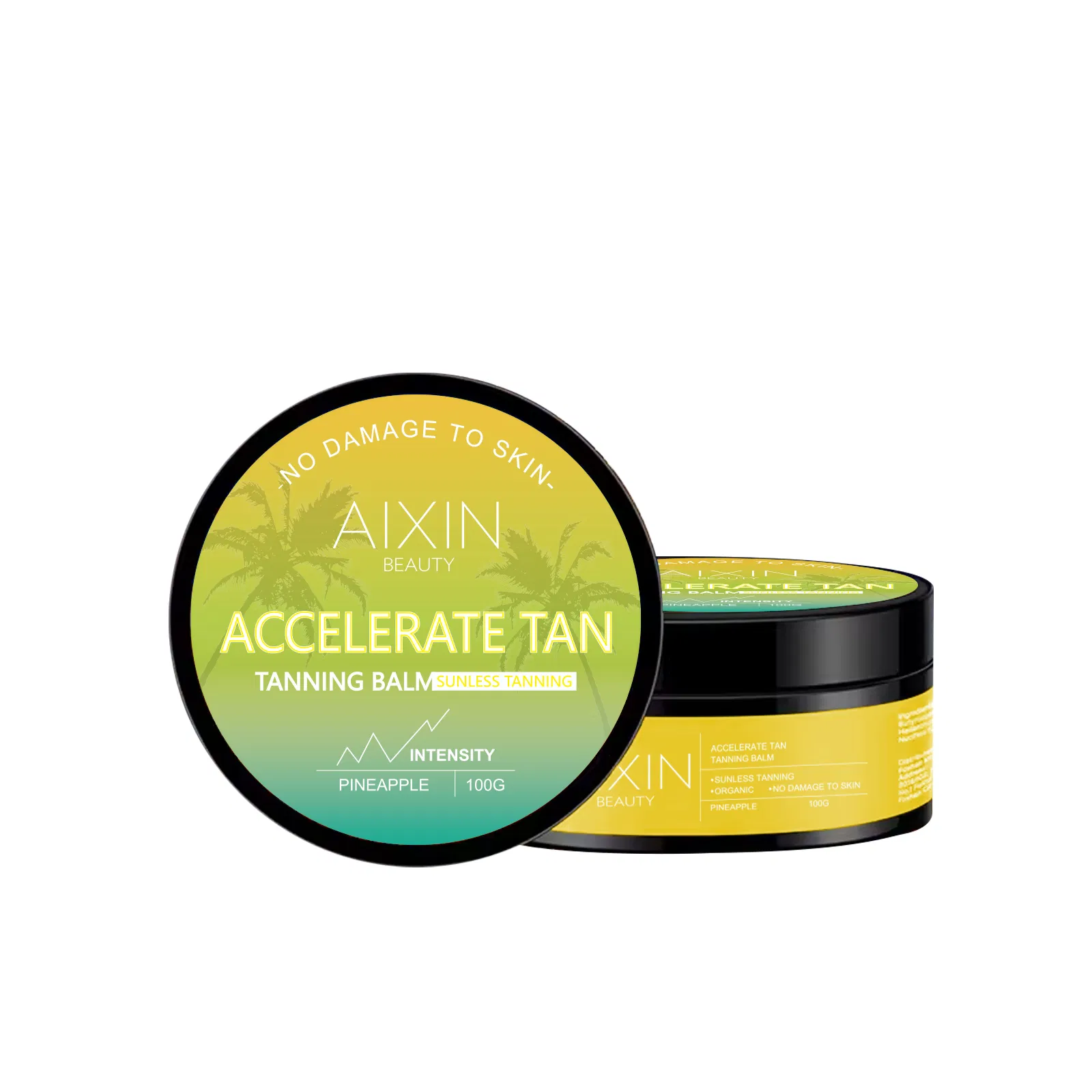 Beauty Skin Care Product Custom Accelerate Tan Dark Sunbed Pineapple Tanning Cream