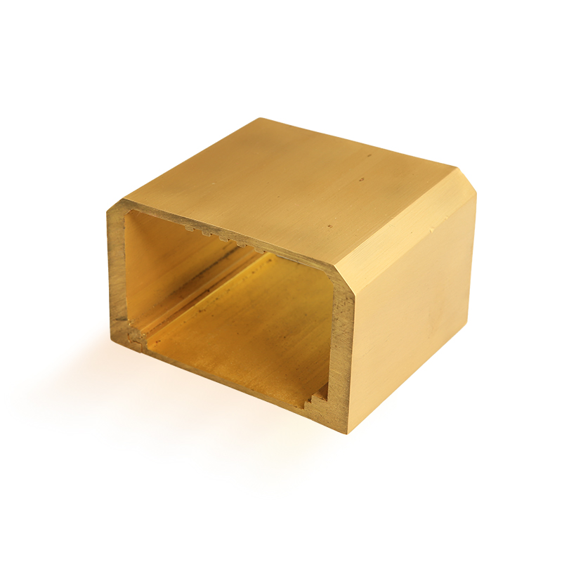 Brass Handrail Profile Extrusion Shelf Brass Rail Copper Profile Factory