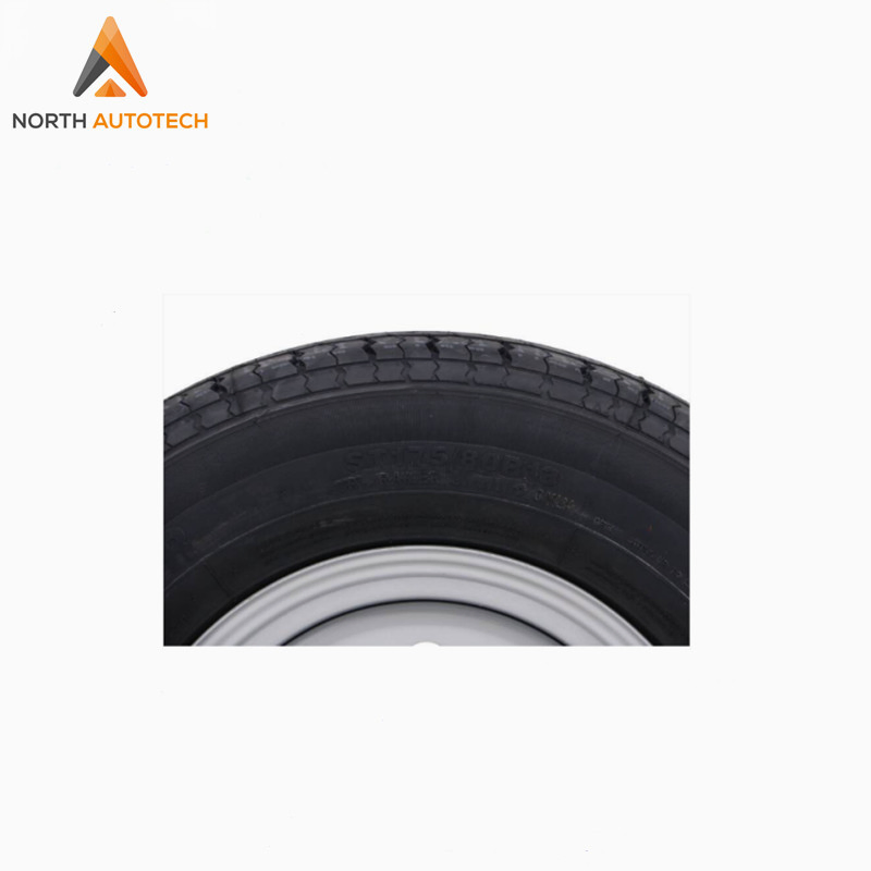 13" 6-слойная радиальная шина для прицепа ST 175/80R13 5x4.5 (Silver Mod)