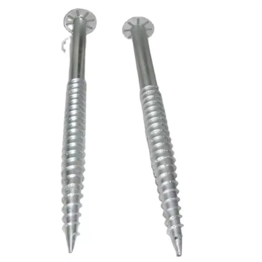 Винтовая свая заземления оцинкованная 1000 мм