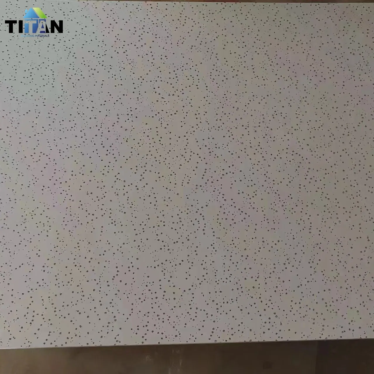 8 mm Mineral Fiber Acuistic Ceiling Board Cielorrasos Fibra Mineral T Bar ceiling Tiles