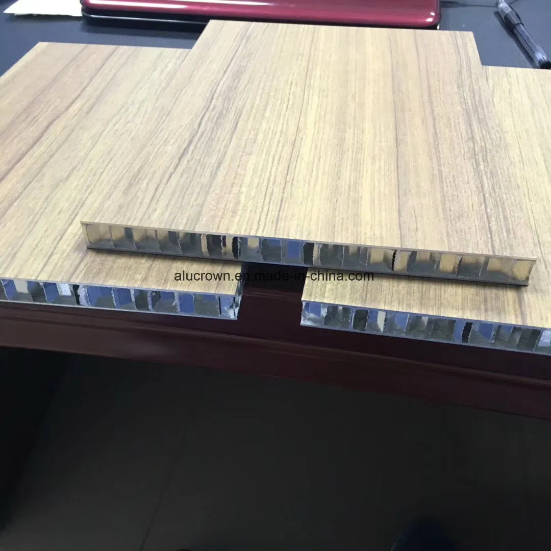 Wooden Pattern Honeycomb Panels for Office Decoration