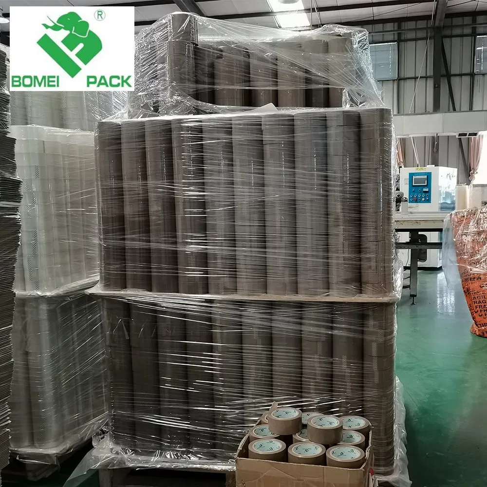 Factory Wholesale Dark Brown Hot Melt / Acrylic BOPP Packing Tape
