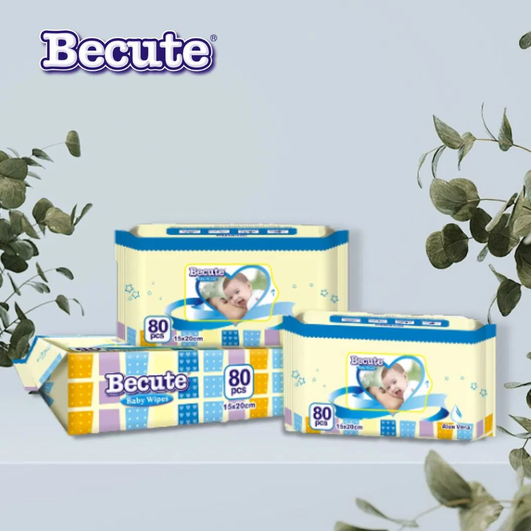 Wholesale Cheap Baby Wipes Non-Alcohol Nonwoven Antibacterial Wet Wipes