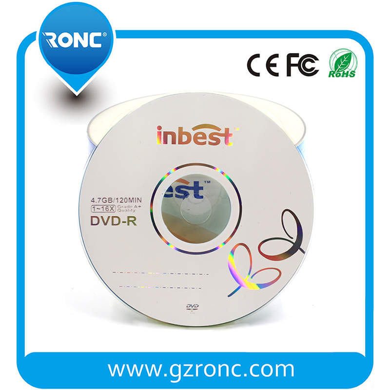 Чистые DVD-R диски 4.7 ГБ 16X, 50 шт.