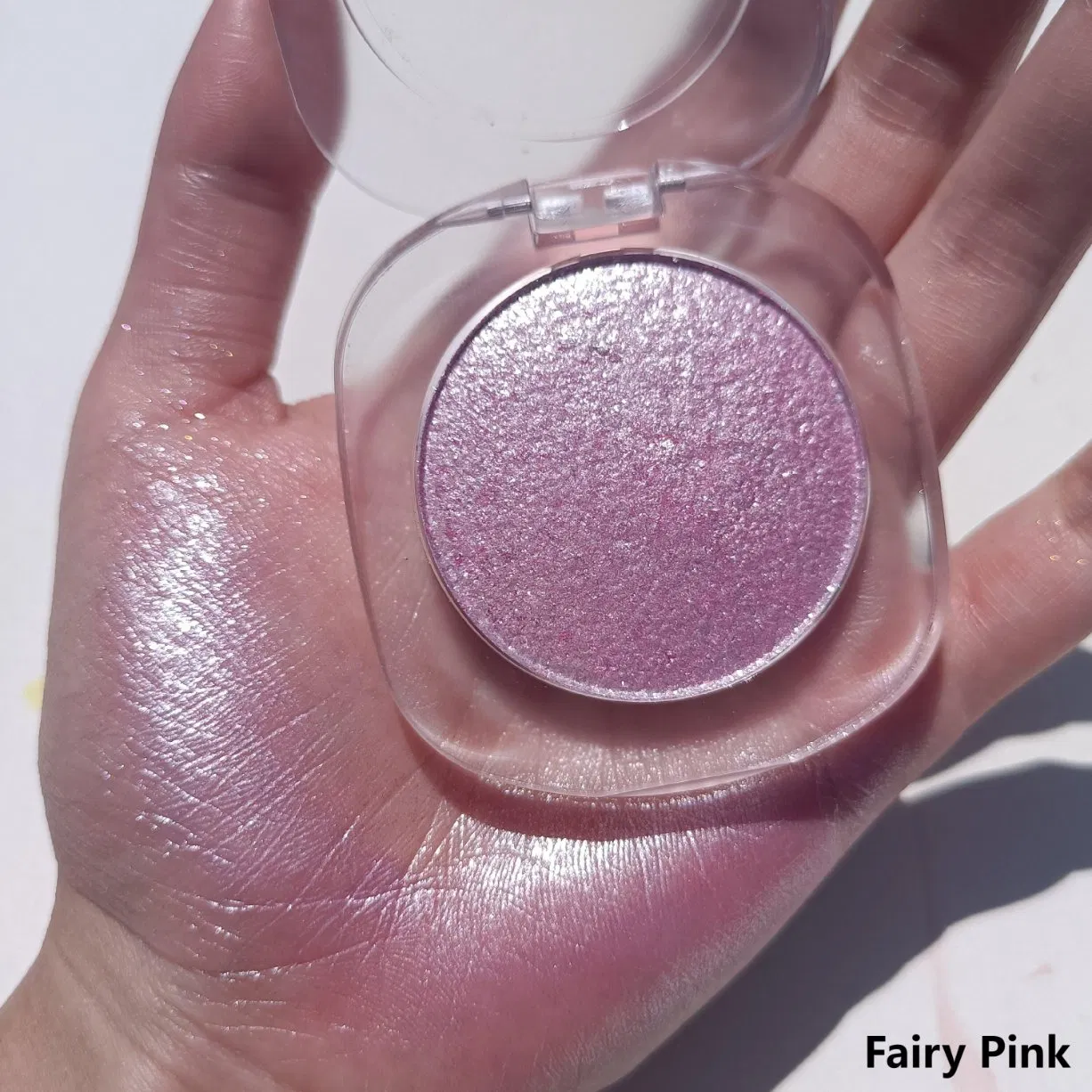 Vegan Highlighter Private Label Pressed Powder High Pigment Highlight Custom Makeup Shimmer Highlighter