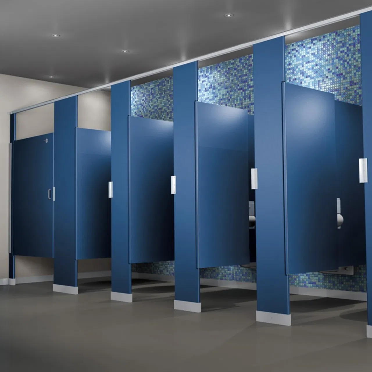 HPL Fireproof High Pressure Compact Laminate Sheet for Bathroom Toilet Cubicle Divider Wall Panels