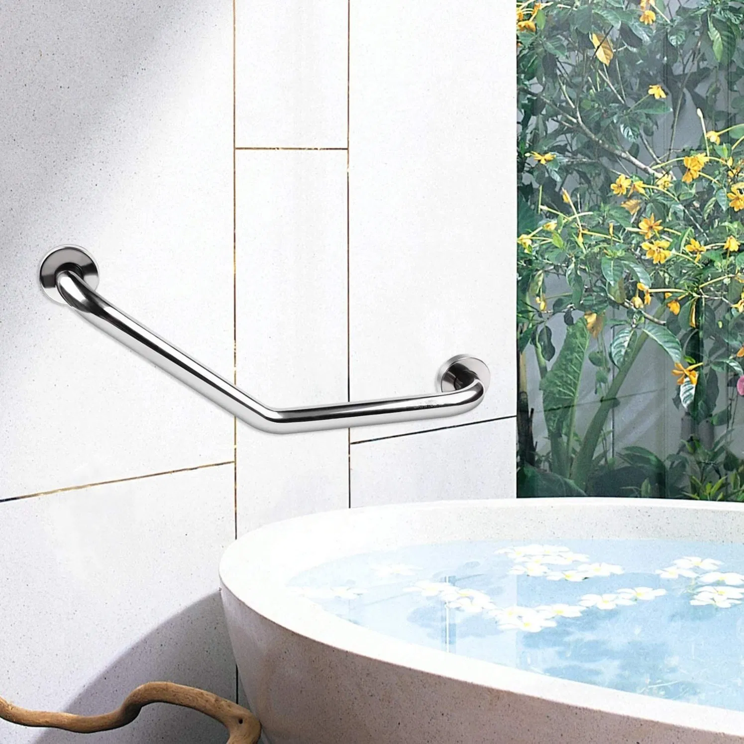 Anti-Slip Grab Rail Handle Wall Mounting Grab Bar