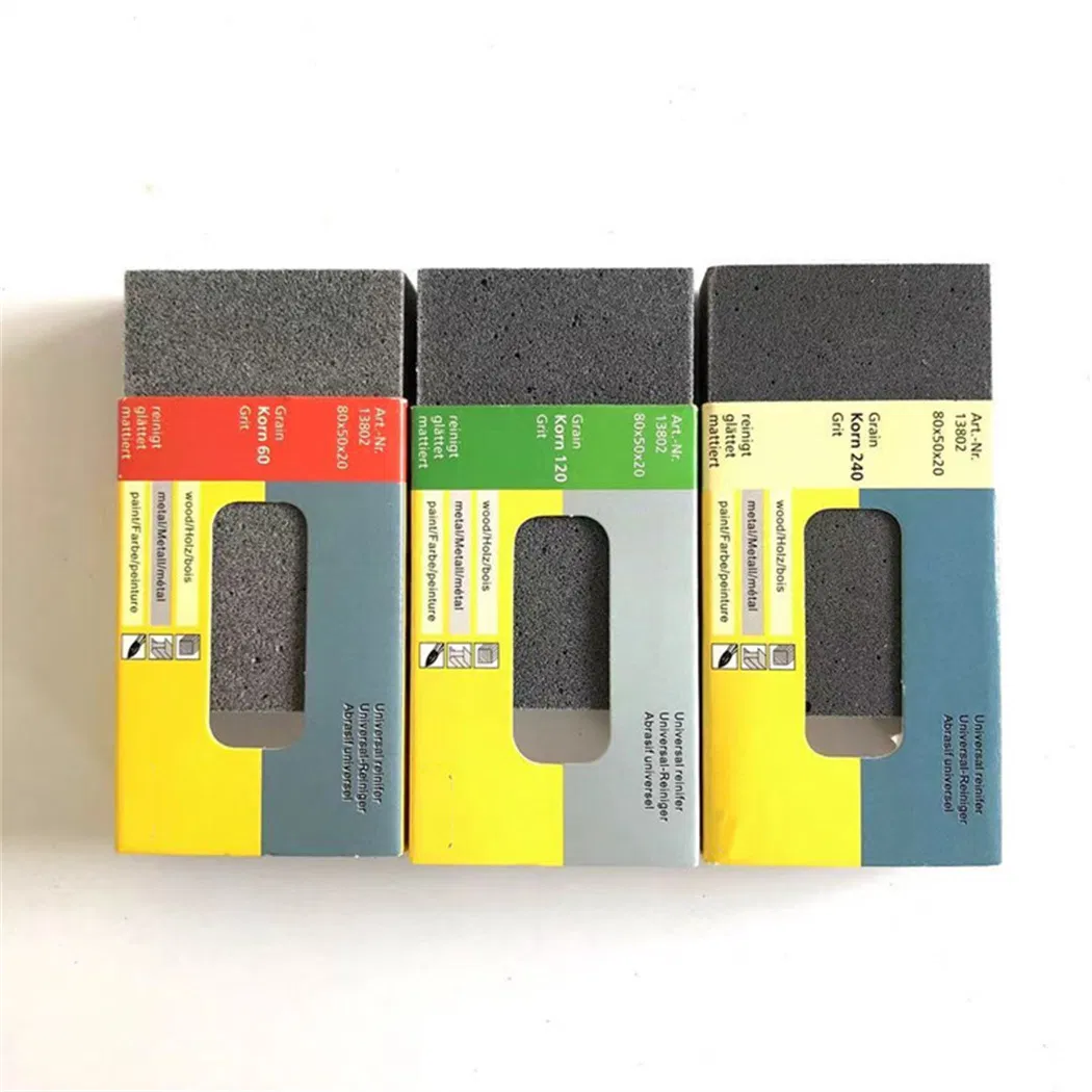 Rubber Polishing Block for Sharpening Scissors