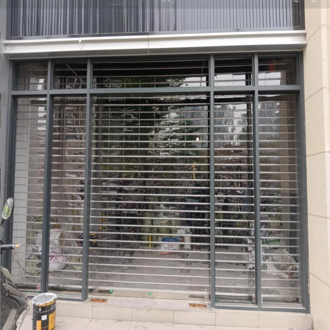 Versatile PVC Automatic Rolling Shutter Gate for Commercial Properties