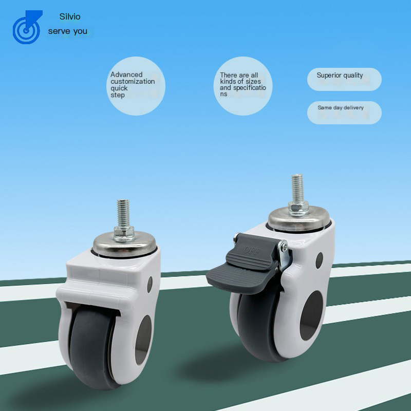 Mute Universal Caster, Hospital Caster, Sickbed Wheel