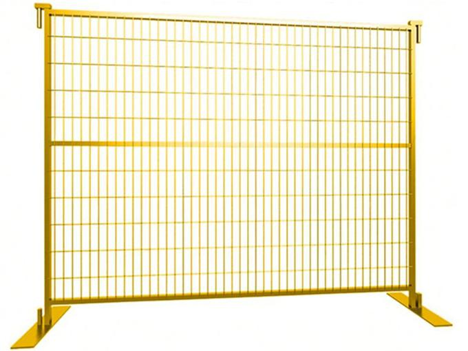 Canada Market 6' X10'ft Construction Site Temporary Galvanized Fence