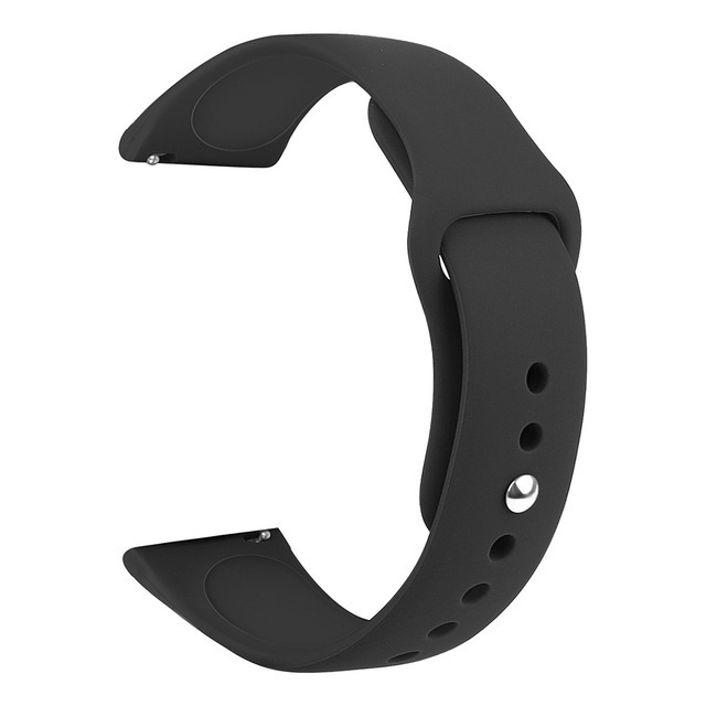Silicone Watch Band Strap for Samsung Smart Watch 20mm 22mm Silicone Rubber Watch Wrist Strap for Galaxy Active Active 2 Strap for Apple Watch Leather Milanese