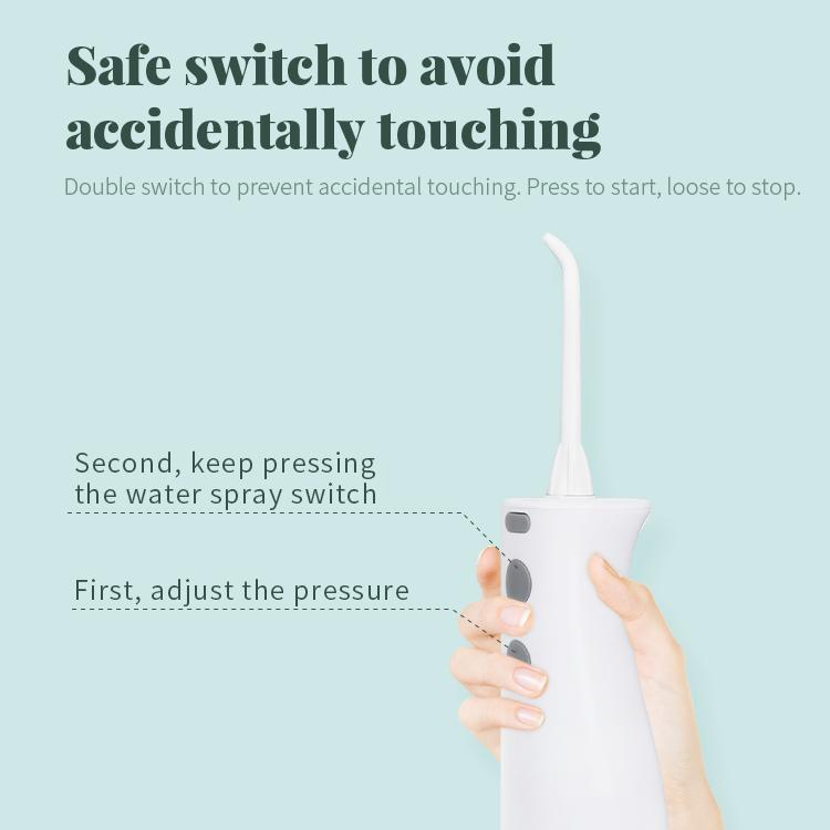 Own Brand Water Flosser with 4 Modes Switch with One Button