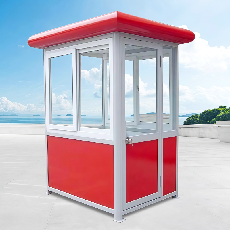 Hot Sale Steel Structure Luxury Modular Mobile Modern Portable Prefab Security Guard Service Kiosks for Prefabricated Booth Sentry House