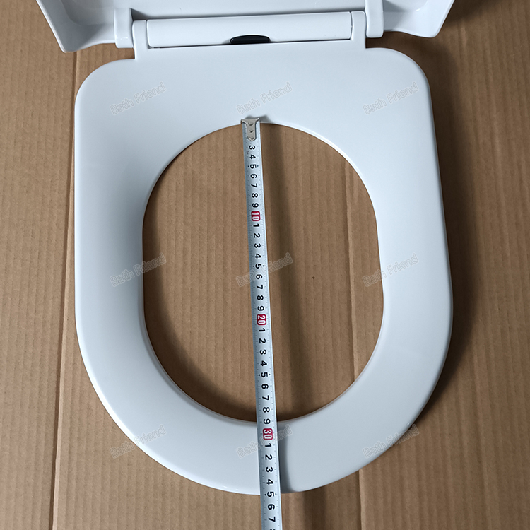 Factory Directly Made in China Fast Installation Bathroom Wc Fixing D-Shape PP Cover Toilet Seat