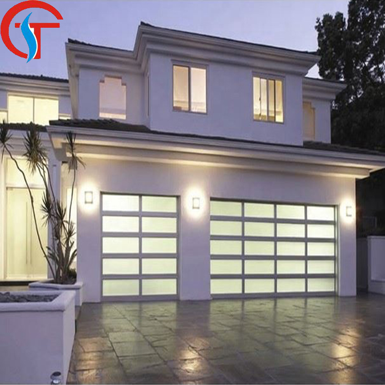 Modern Metal Security Automatic Sectional Insulated Garage Door