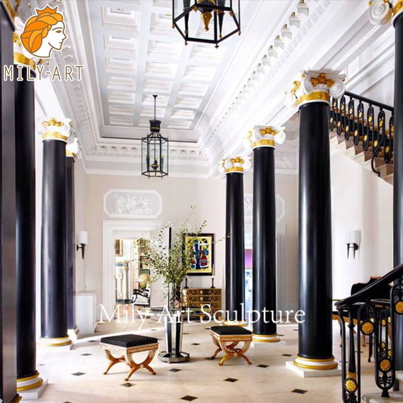 Indoor Home Decoration Natural Marble Pillars