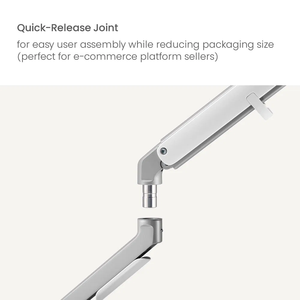 Кронштейн для двух мониторов LUMI с полным движением