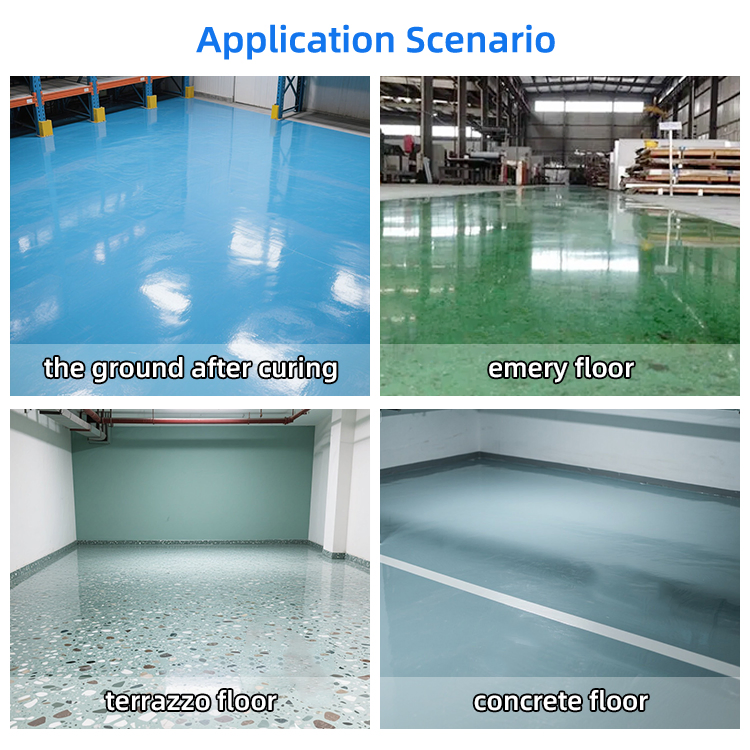Easy Construction Maintain Concrete Terrazzo Cement-Based Mortar Emery Building Material Surfaces Liquid Concrete Dyeing Agent