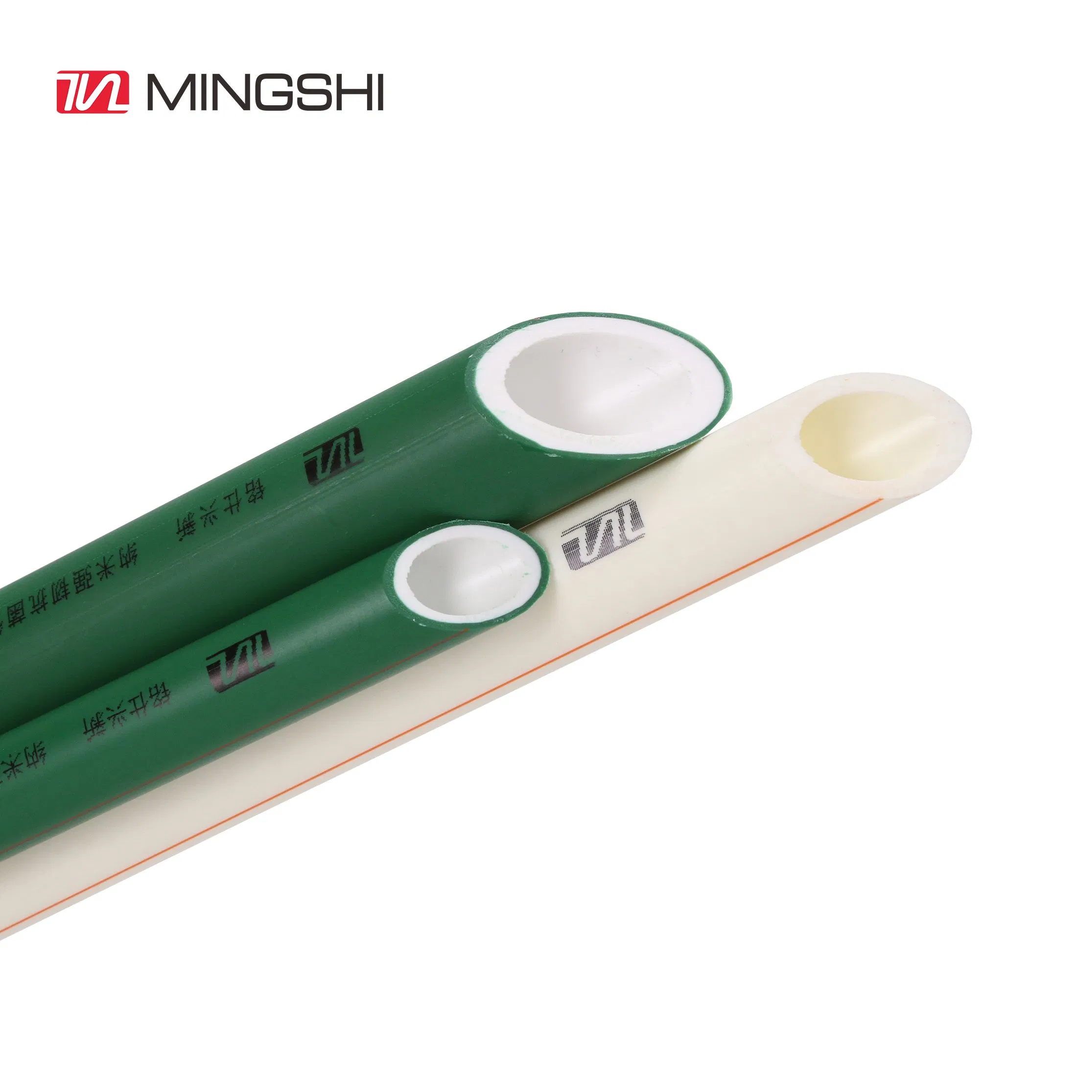 20-63mm PPR White and Green Pipes Plumbing Fittings PPR Materials
