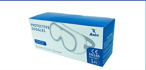 New Style Fully Enclosed Anti Fog Transparent Protective Goggles