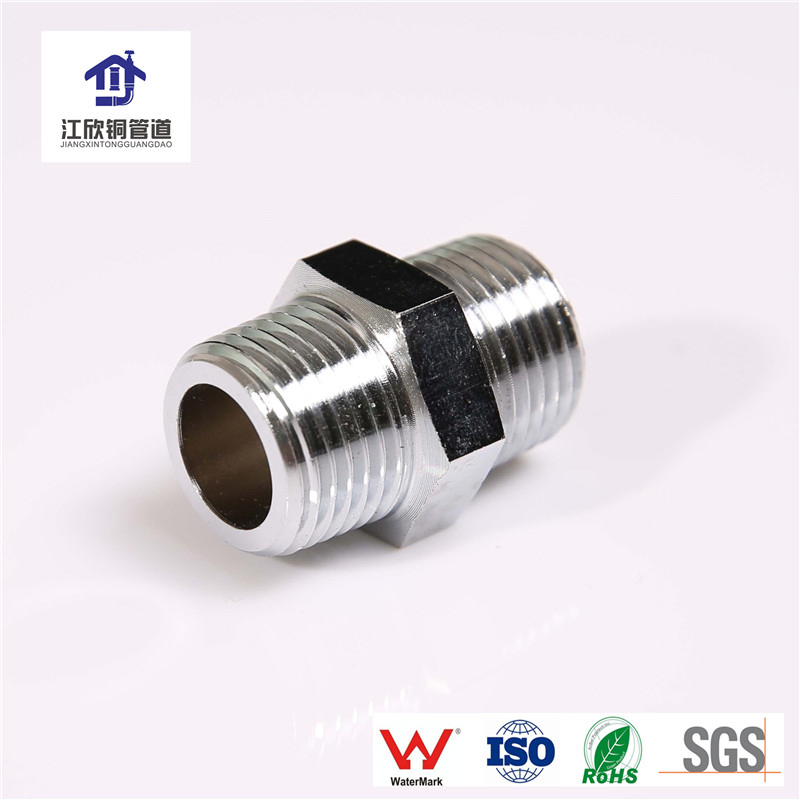 Brass Chrome Nickel Plating Equal & Reducer Plumbing Pipe Tee