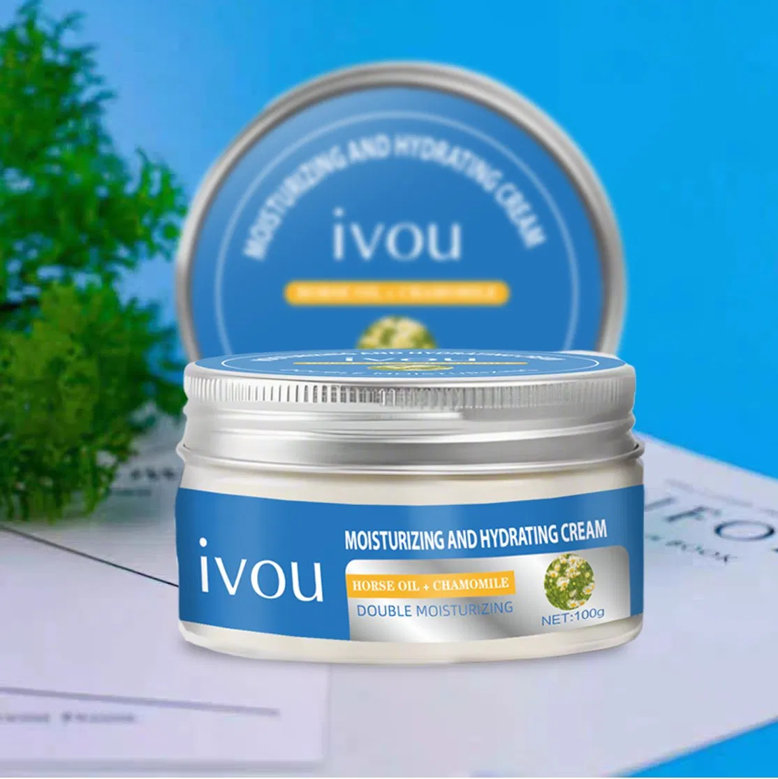 Private Label High Energy Sleep Lotion Mineral Body Butter with Shea Butter Hyaluronic Acid