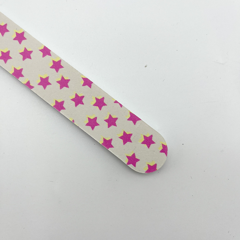 Customized EVA Durable Nail Buffer File Colorful Manicure Double Sided Nail File