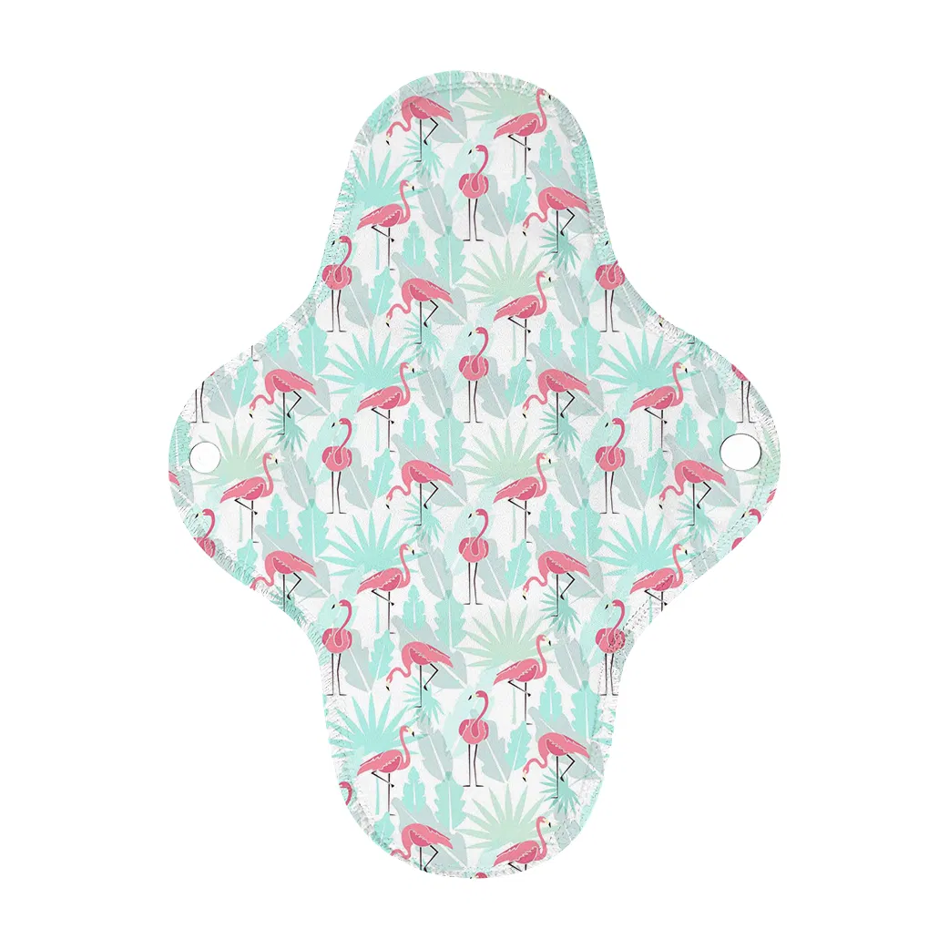 China Reusable Washable Female Postpartum Incontinence Cotton Menstrual Pads Sanitary Pads