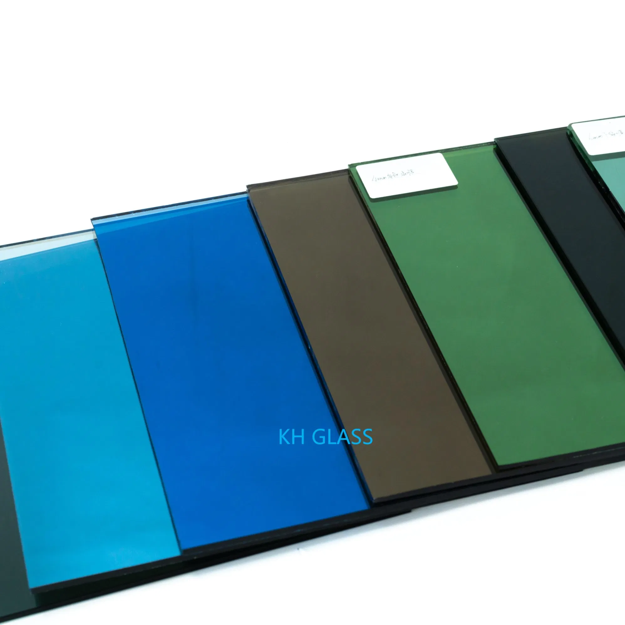 5mm/5.3mm Dark Blue/Dark Green/ F Green/Ford Blue Tinted Float Glass/Reflective Glass