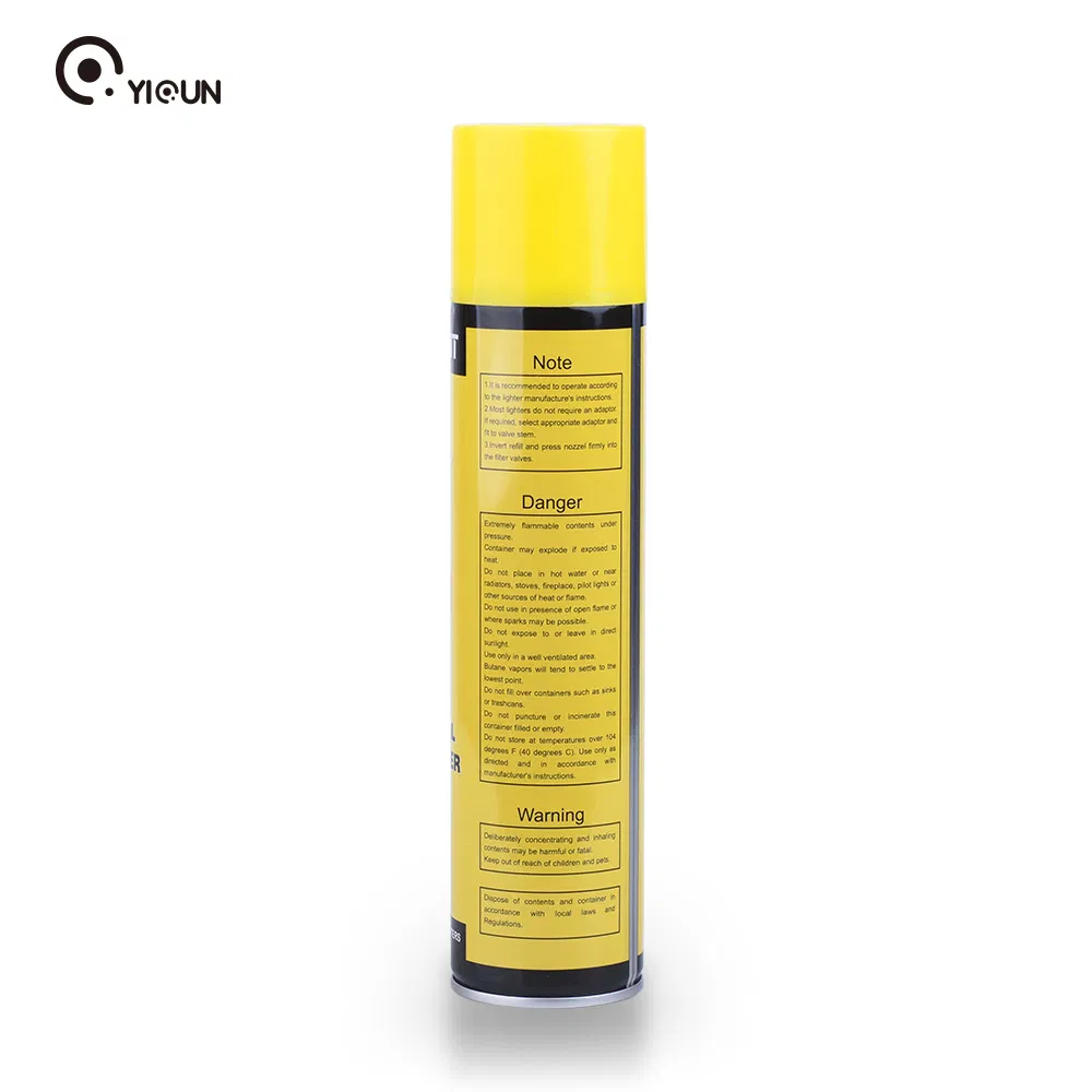 Butane Lighter Gas Refillable with Large Capacity