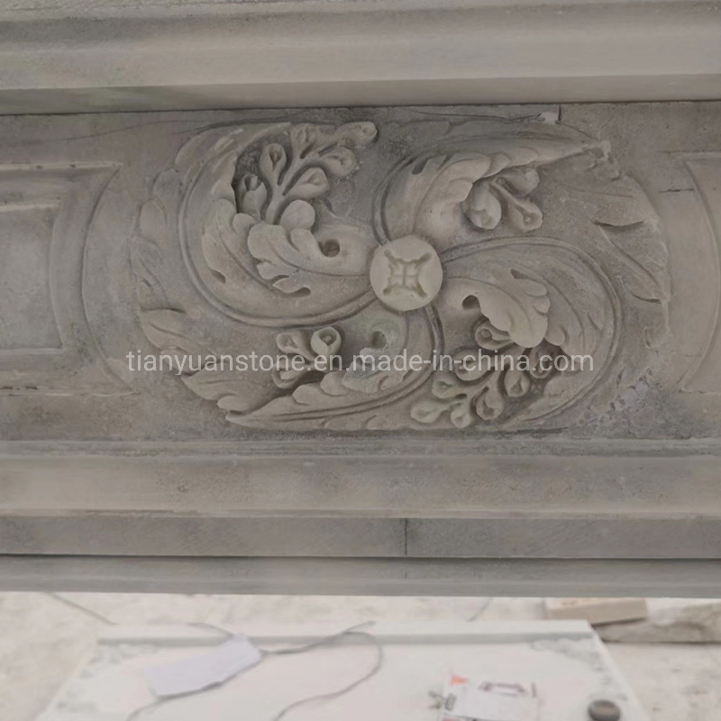 Home Decoration Cultured Marble Fireplace & Cheap Stone Fireplace & Marble Fireplace Mantel